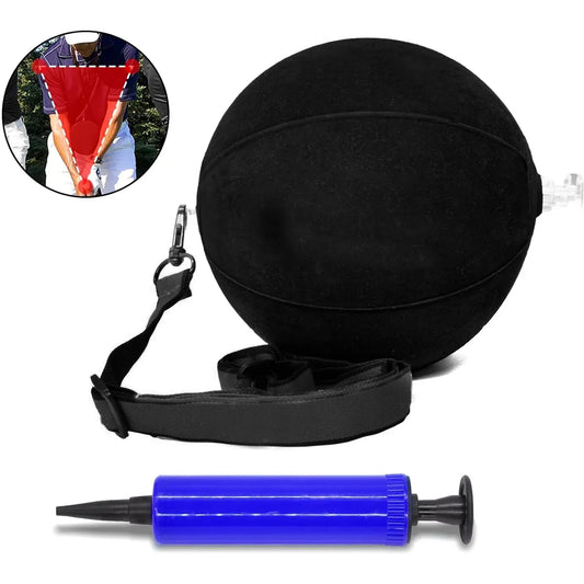 Aides à l'entraînement au swing de golf en liquidation Entraîneur de balle intelligent avec pompe de gonflage pour la correction de la posture Bras intelligent réglable