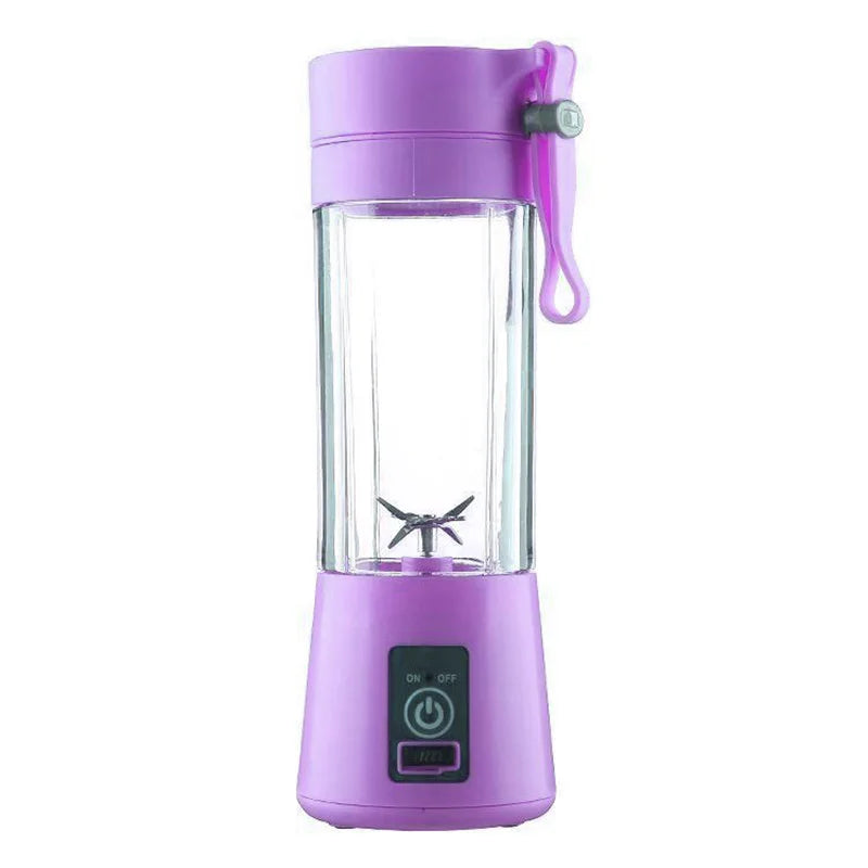 Electric Juicer Cup Portable Rechargeable Juicer Cup Milkshake Smoothie Fruit Blender Home Travel Camping