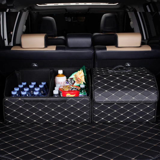 Boîte de rangement de coffre de voiture