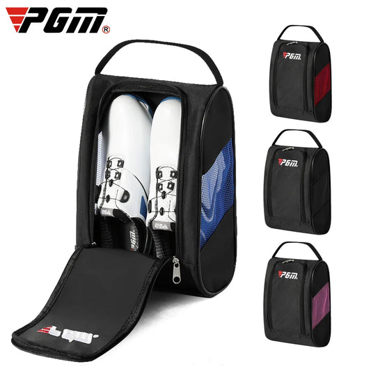 Sac de transport pour chaussures de golf, mini-sac de transport en nylon, porte-balles de golf, pochette légère et respirante, sac de tee, accessoires de sport