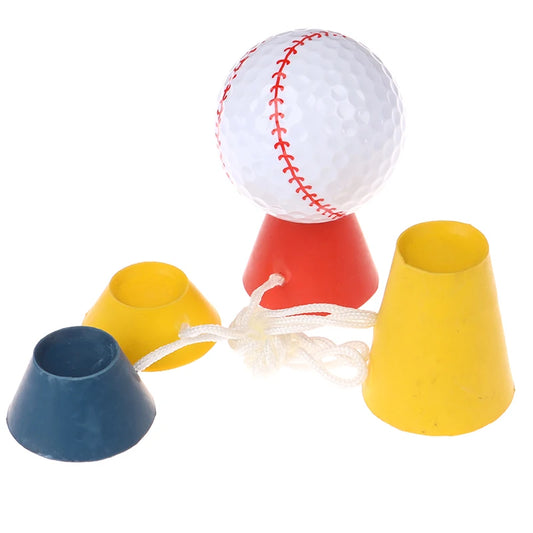 1 jeu de tees de golf 4 en 1 de différentes hauteurs, en caoutchouc, pour l'hiver, pour driver, pour le practice, l'entraînement, les sports de plein air