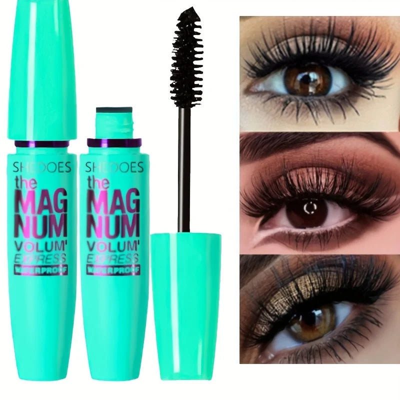 4D Curling Mascara – Lengthening, Waterproof, Sweatproof, Long-Lasting, Smudge-Proof, Unisex, Gentle, Certified