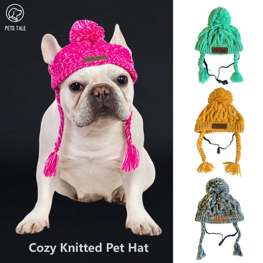 Bonnets d'hiver doux pour chien