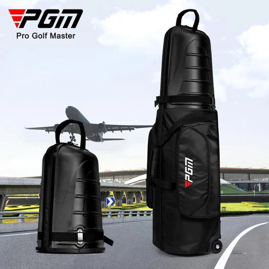 Sac de golf de voyage PGM pour hommes et femmes, coque rigide, anti-collision, ceinture de consignation pour avion, roller, voyage, HKB014