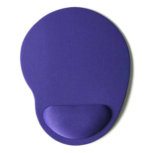 Tapis de souris ergonomique avec repose-poignet confortable et antidérapant, doux et confortable pour ordinateur portable