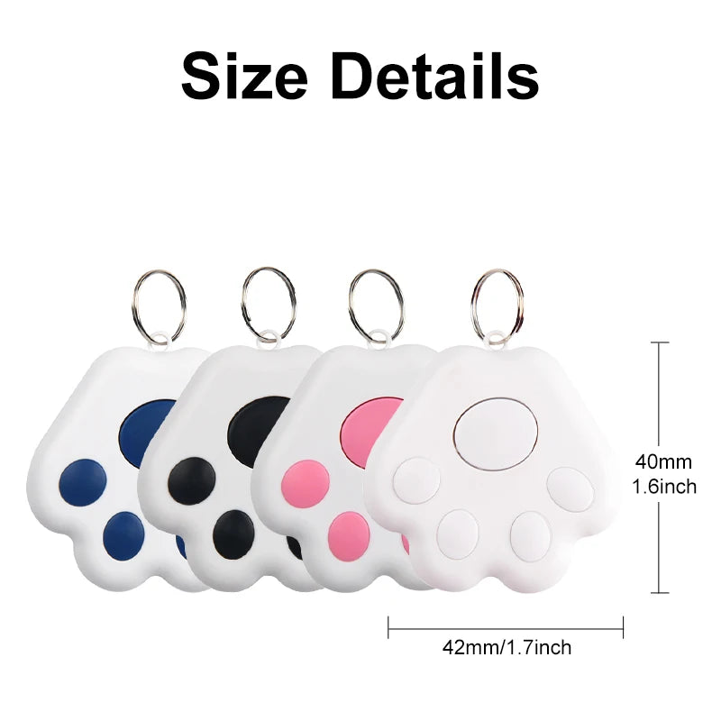 Smart Mini GPS Tracker Bluetooth Anti-Lost Device for Kids Bag Pet Locator with iOS/Android Compatibility