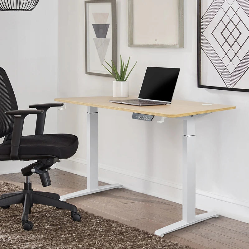 Bureau réglable en hauteur, bureau debout, bureau de mouvement, bureau d'ordinateur intelligent, bureau d'étude, bureau de jeu d'apprentissage.