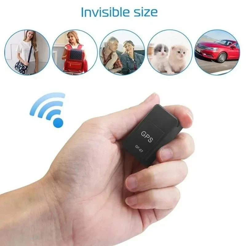 Mini GF-07 GPS Tracker Car Bike Bicycle Pets Children Real Time Tracking Positioner Strong Magnetic Anti-lost Locator