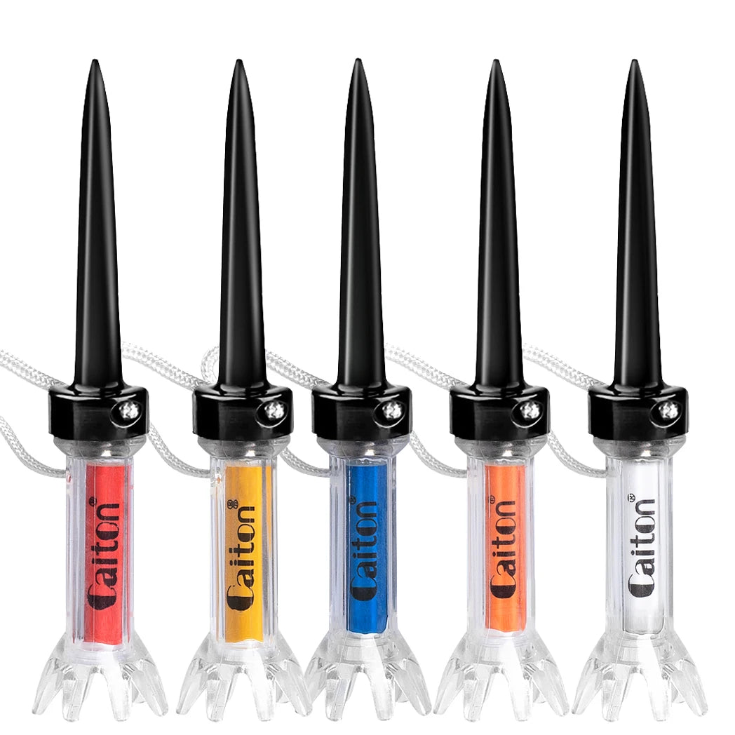 Lot de 5 tees de golf magnétiques