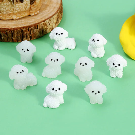 1/4Pcs Set 3D Cute Puppy Shoe Decoration DIY Charms for Clogs Sandals - Holiday Xmas Gift Idea