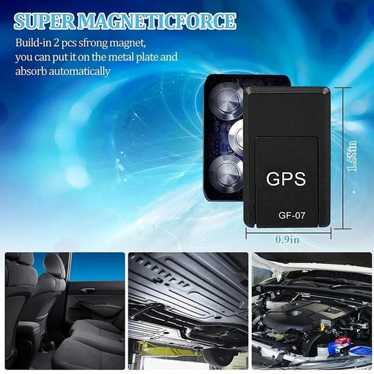 Mini GF-07 GPS Tracker Car Bike Bicycle Pets Children Real Time Tracking Positioner Strong Magnetic Anti-lost Locator