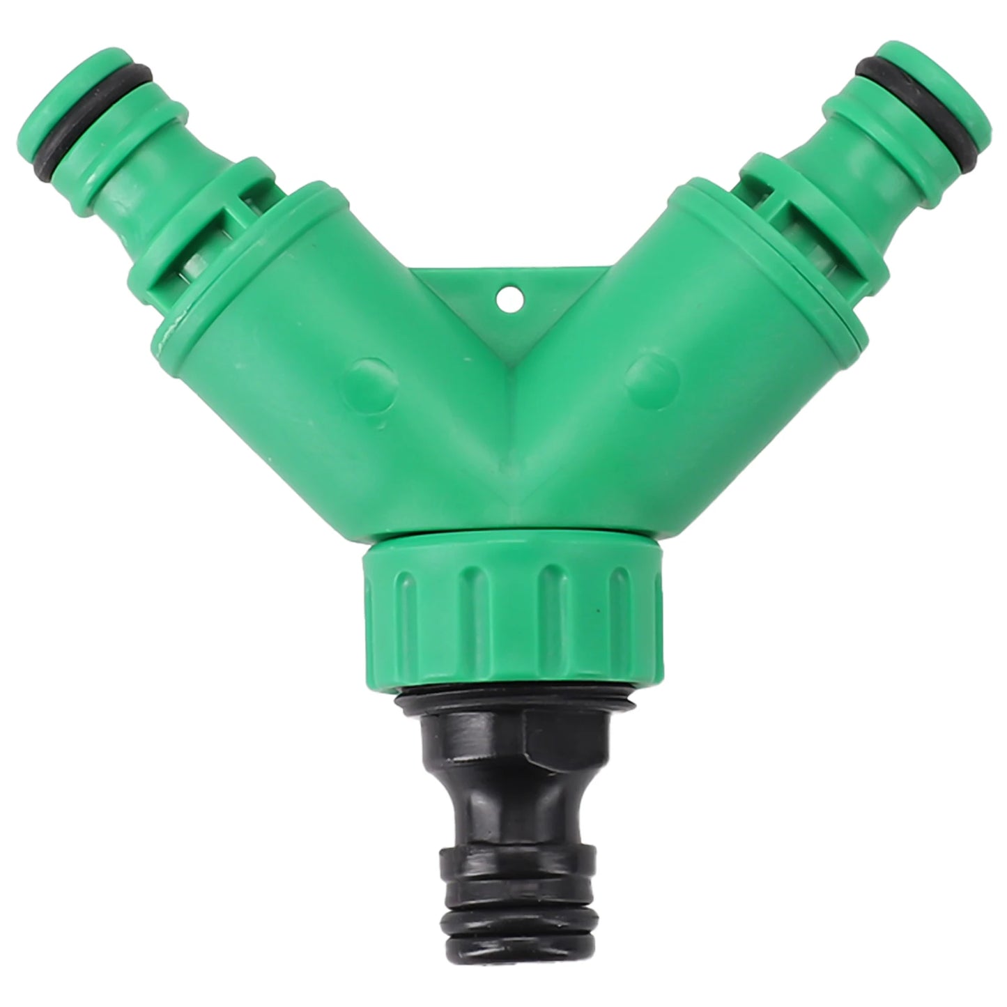 Raccords de tuyau d'arrosage à 2 voies, adaptateur de tuyau en Y, vanne de séparation de tuyau, vanne en plastique à 3 voies avec interrupteur