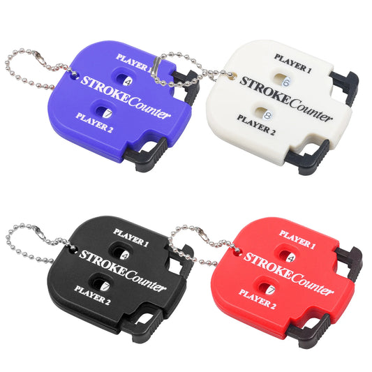 Porte-clés avec compteur de coups et de scores de golf, pour mini-golf, tableau de bord de sport de plein air, cadeau pour golfeurs