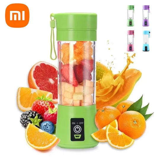 Electric Juicer Cup Portable Rechargeable Juicer Cup Milkshake Smoothie Fruit Blender Home Travel Camping