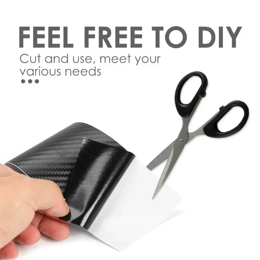 Autocollants en fibre de carbone pour voiture