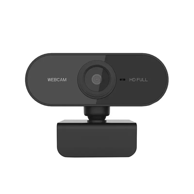 Mini webcam HD 1080P avec microphone, interface USB compatible avec ordinateur portable et de bureau, adaptée aux conférences vidéo en direct