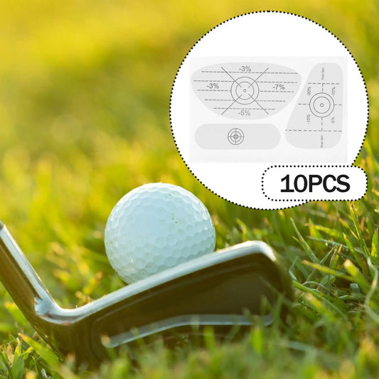 Lot de 10 étiquettes de marqueur de golf auto-adhésives